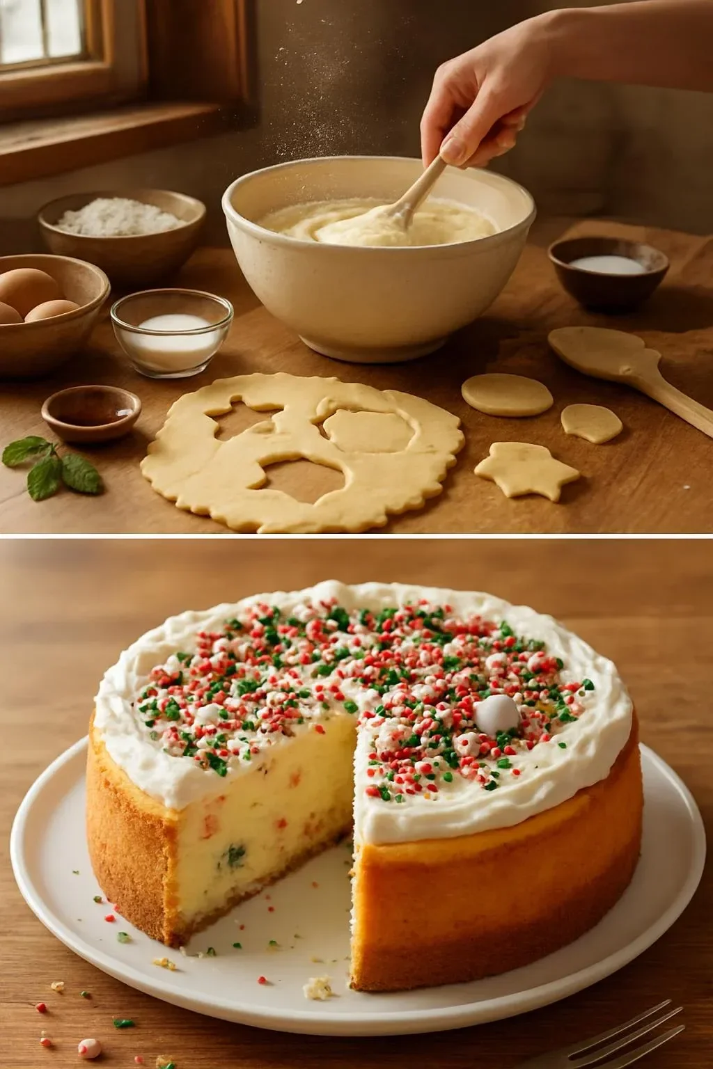 Sugar Cookie Cheesecake Dessert