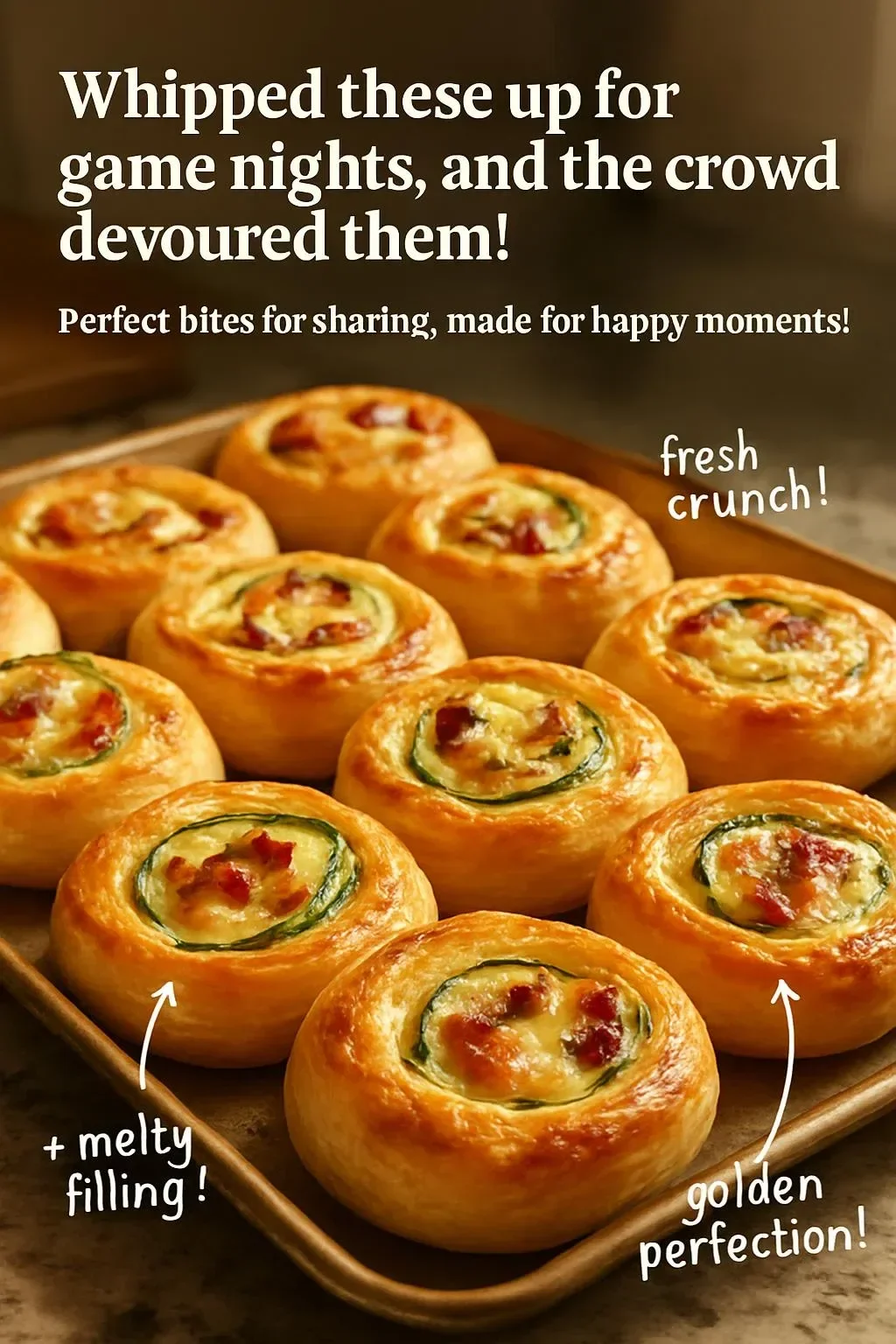 Whipped these up for game nights, and the crowd devoured them!