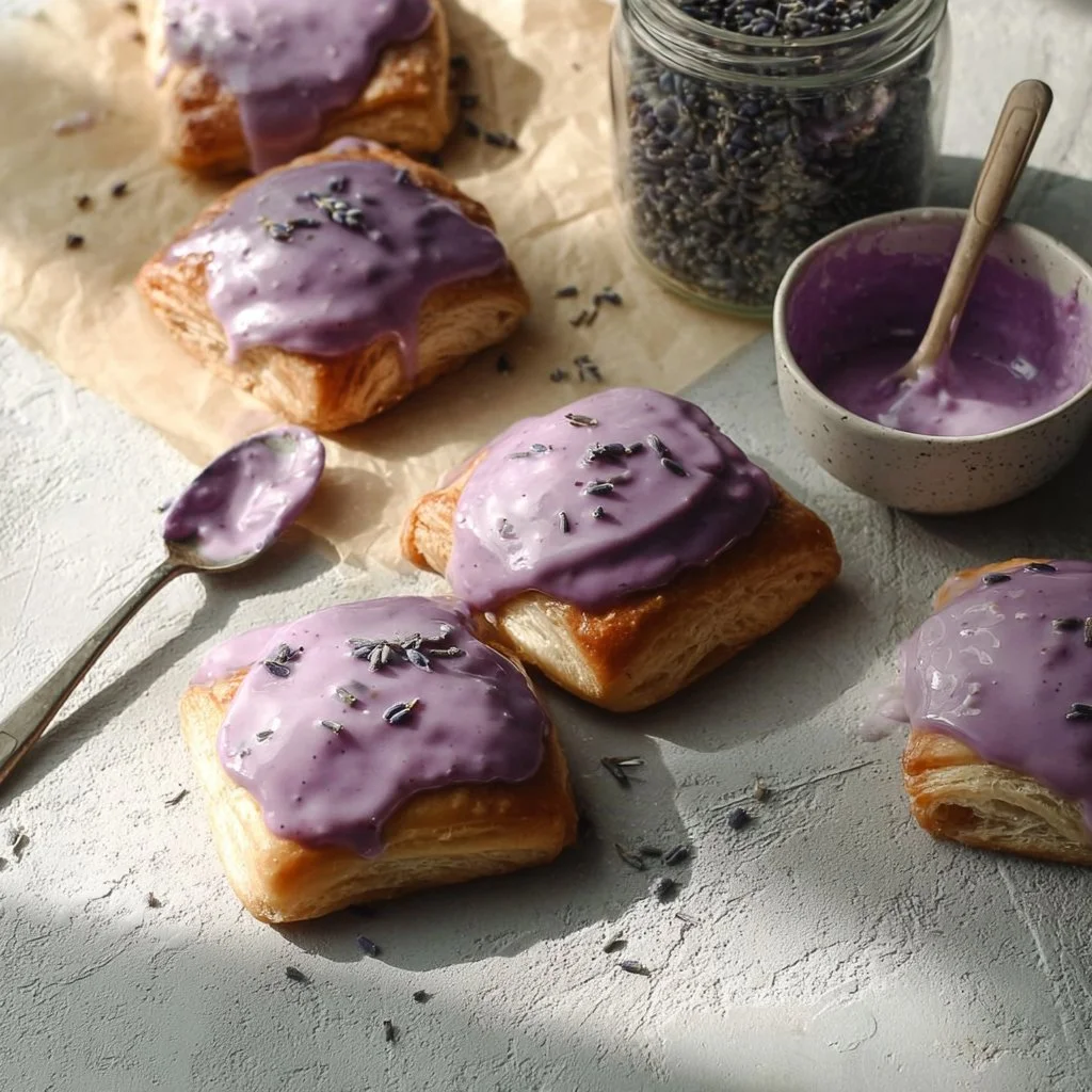Blueberry Lavender Pop Tarts