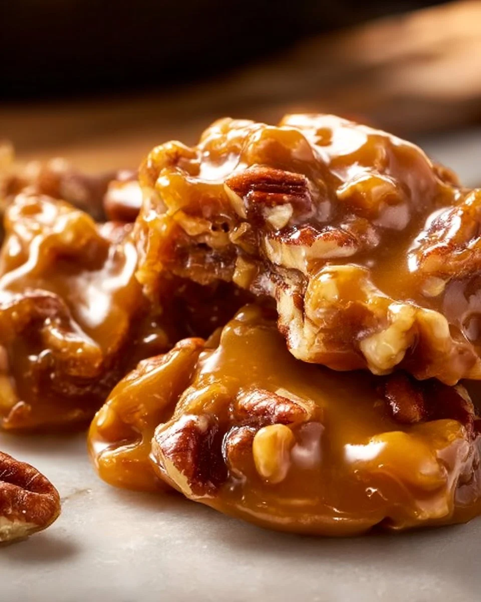 Caramel Pecan Clusters
