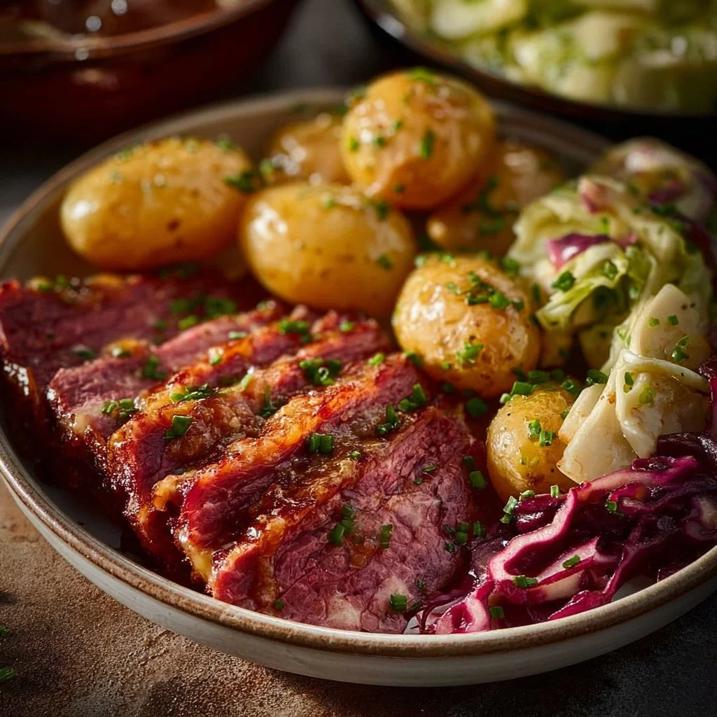 Corned Beef and Cabbage Recipe – Easy Irish Dinner with Parsley Potatoes