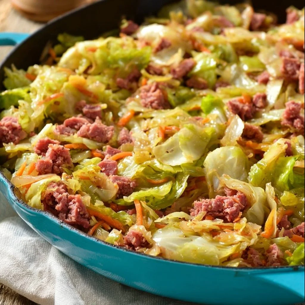 Corned Beef and Cabbage Skillet