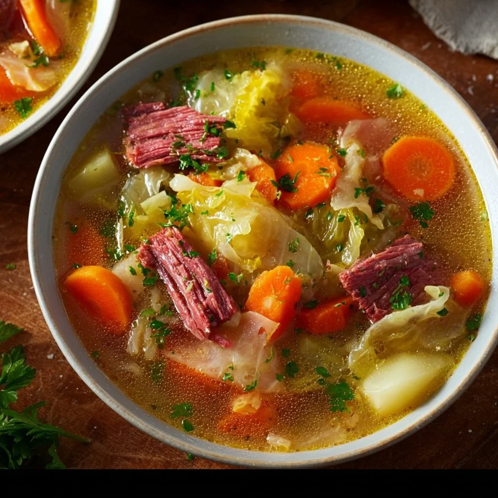 Corned Beef and Cabbage Soup – A Cozy Irish-Inspired Classic