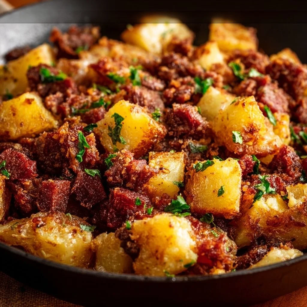 Corned Beef Hash {Super Easy Recipe!}