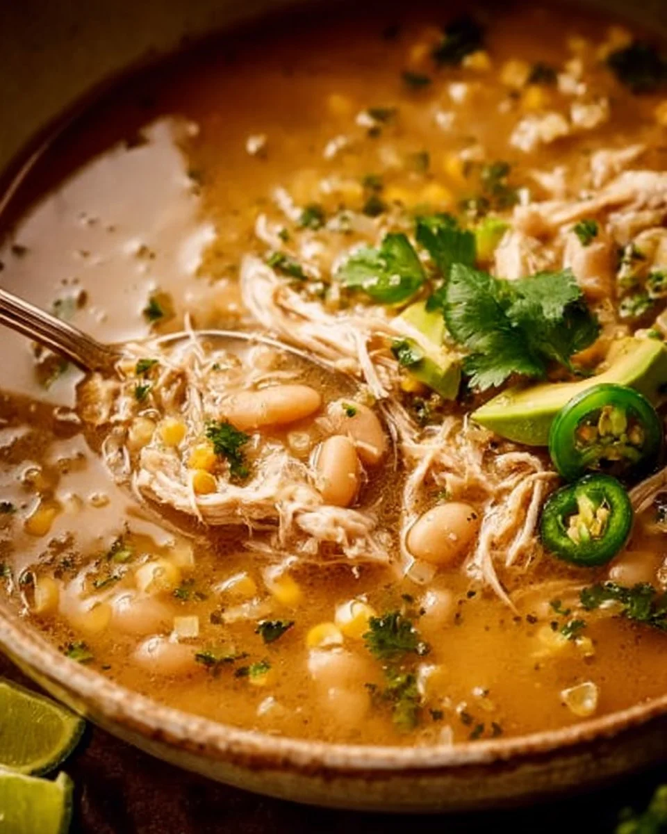 Crock Pot White Chicken Chili