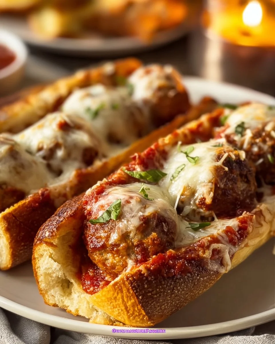Crockpot Dump and Go Meatball Subs with Marinara