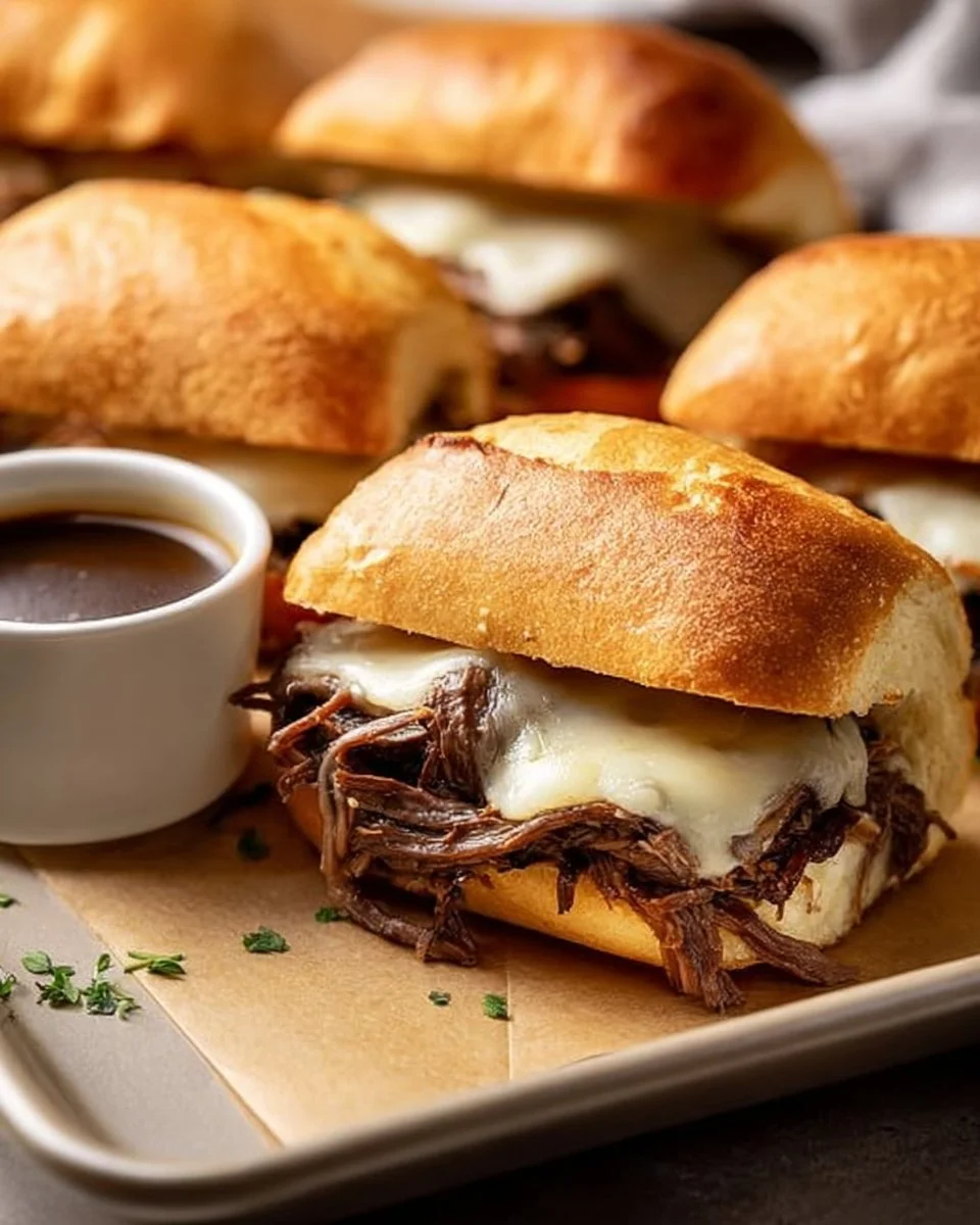 Crockpot French Dip Sandwiches – Simple & Amazing Flavor