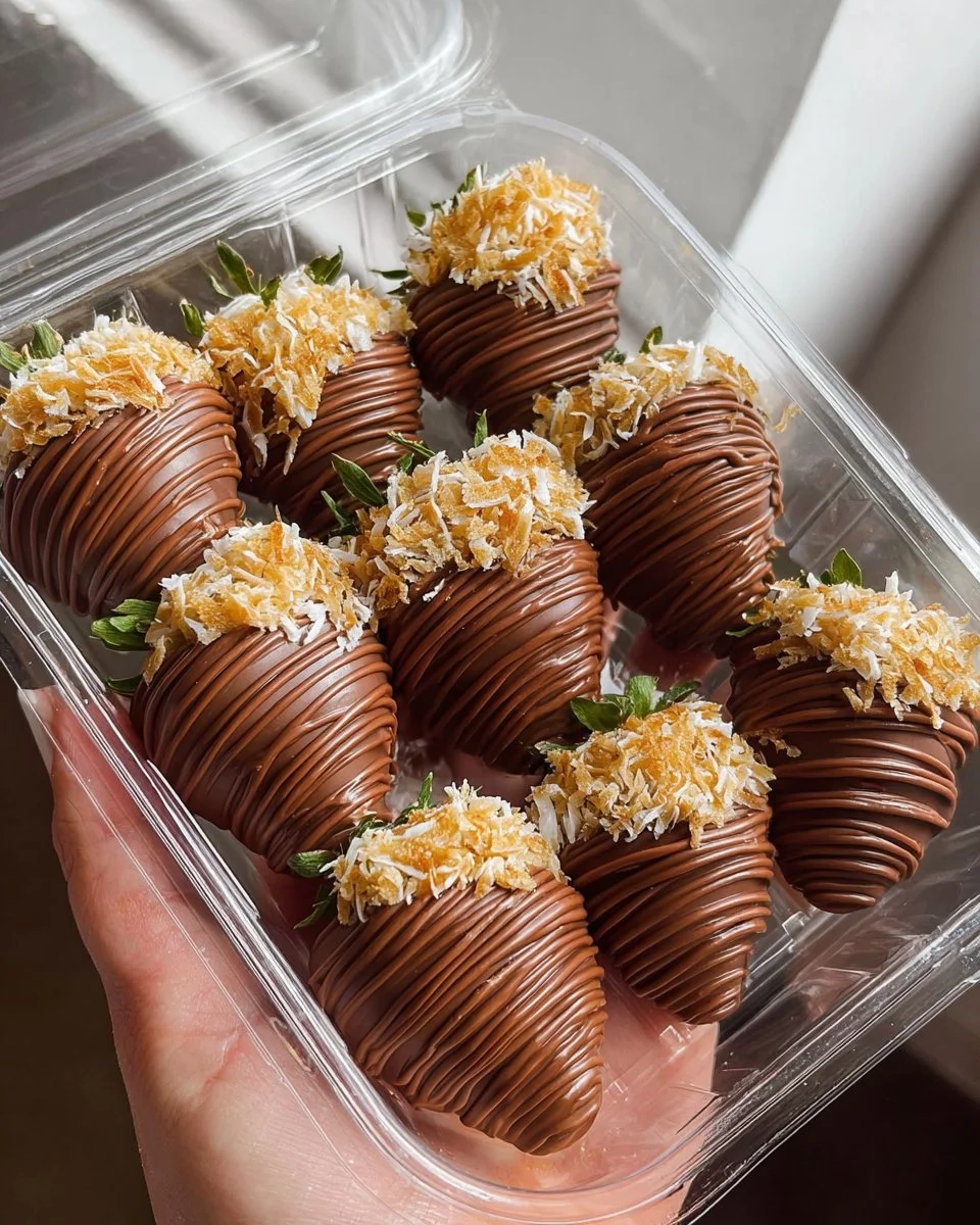 Dubai chocolate covered strawberries 🍓