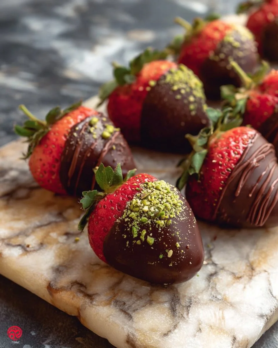 Dubai Chocolate Strawberries