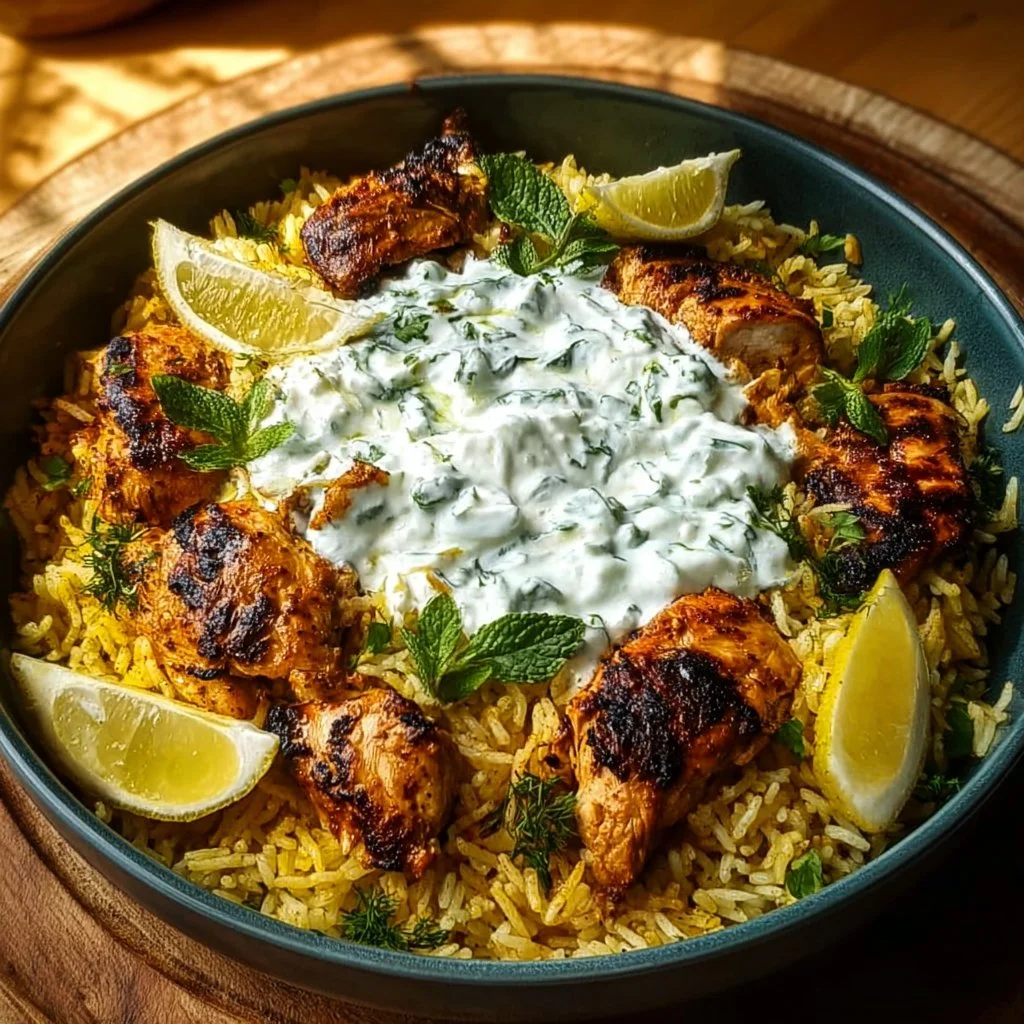 Dump And Bake Chicken Tzatziki Rice for Effortless Flavor