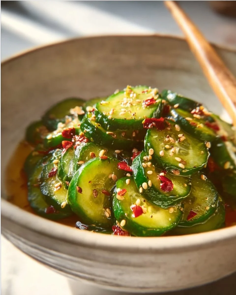 Easy Asian Cucumber Salad