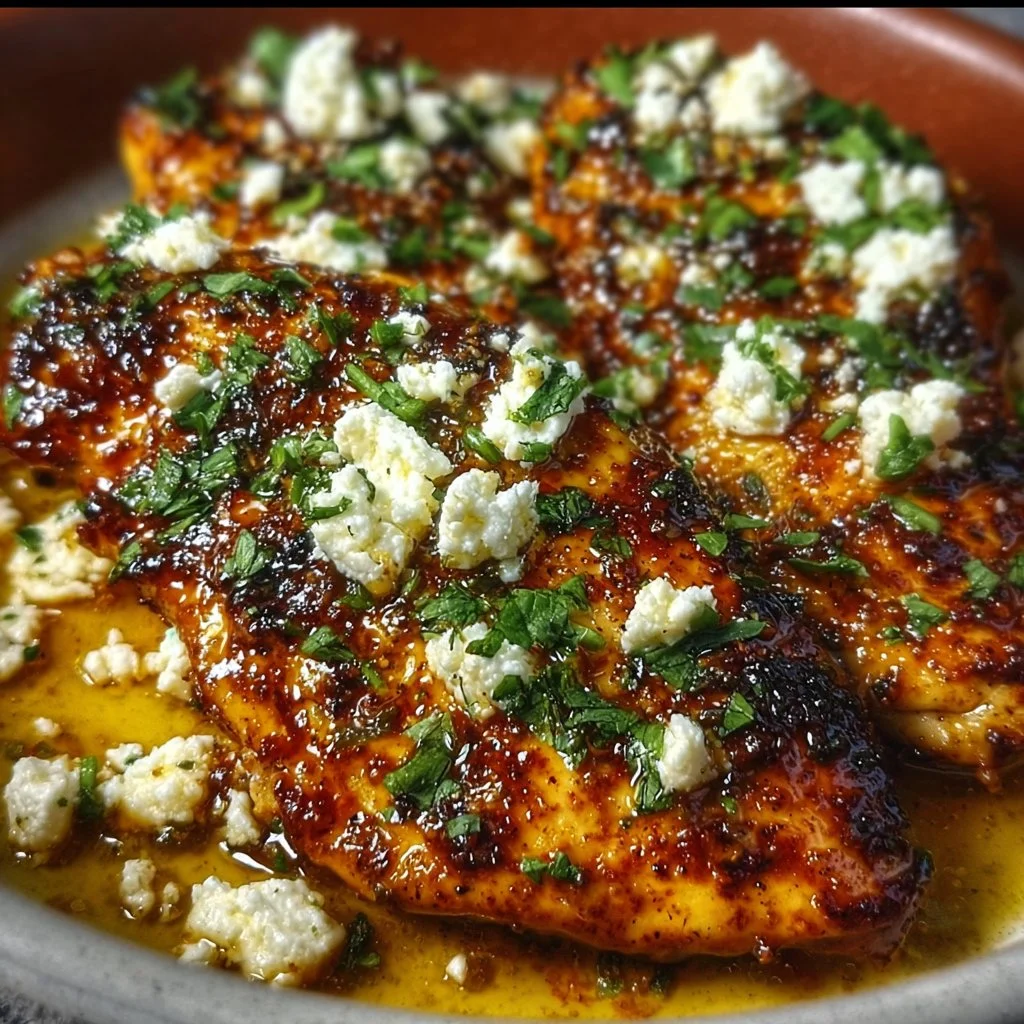 Hot Honey Feta Chicken