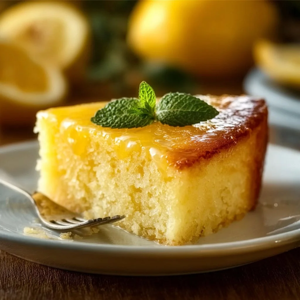 Irresistible Traditional Irish Lemon Pudding Cake Recipe