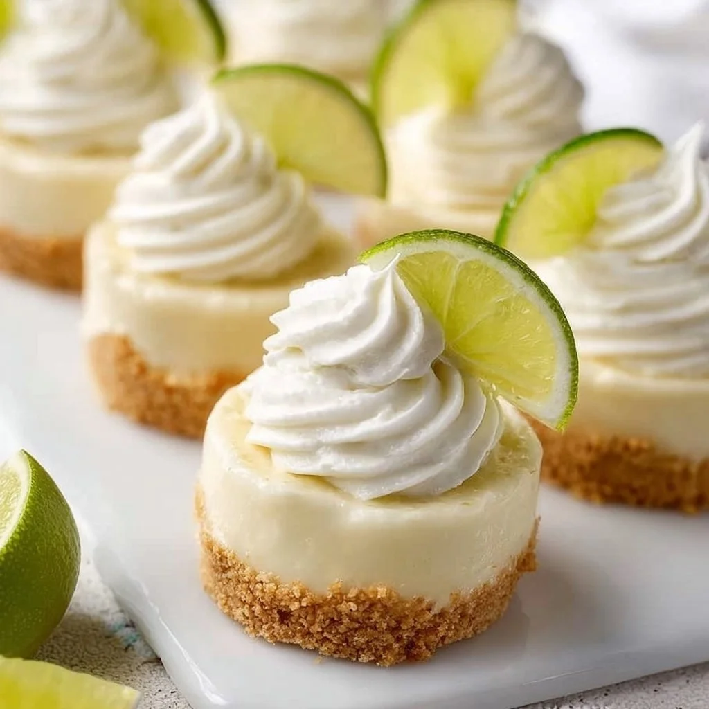 Key Lime Pie – Mini No Bake Pies