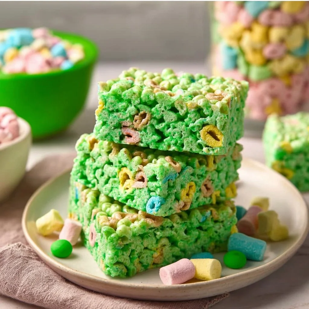 Lucky Charms Rice Krispie Treats