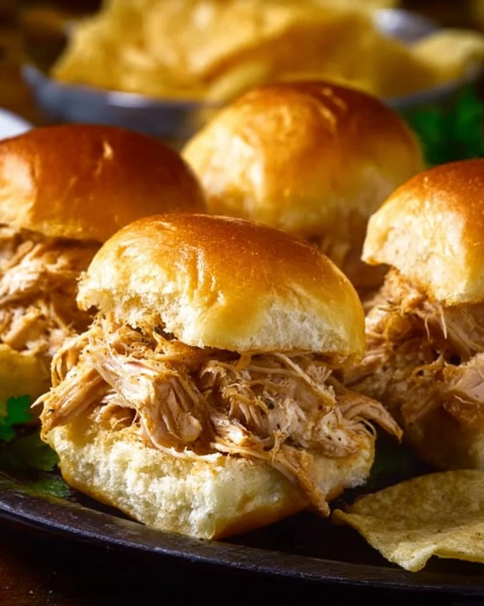 Mississippi Chicken Sliders