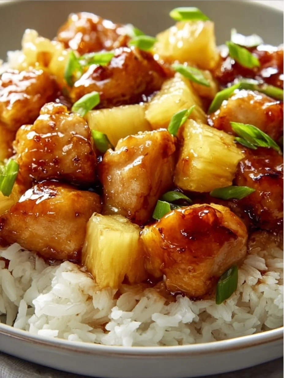 Pineapple Chicken and Rice