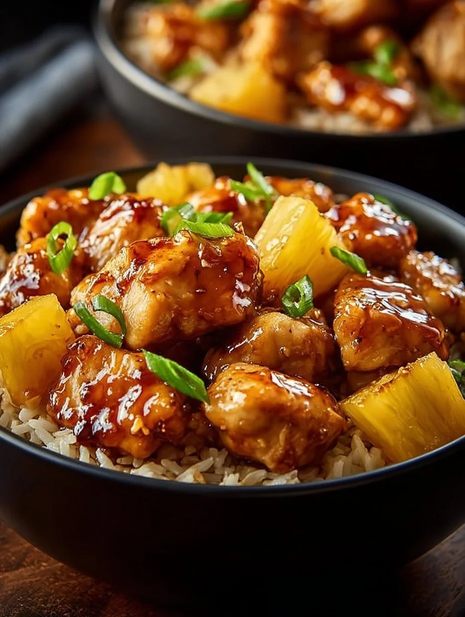 Pineapple Chicken and Rice