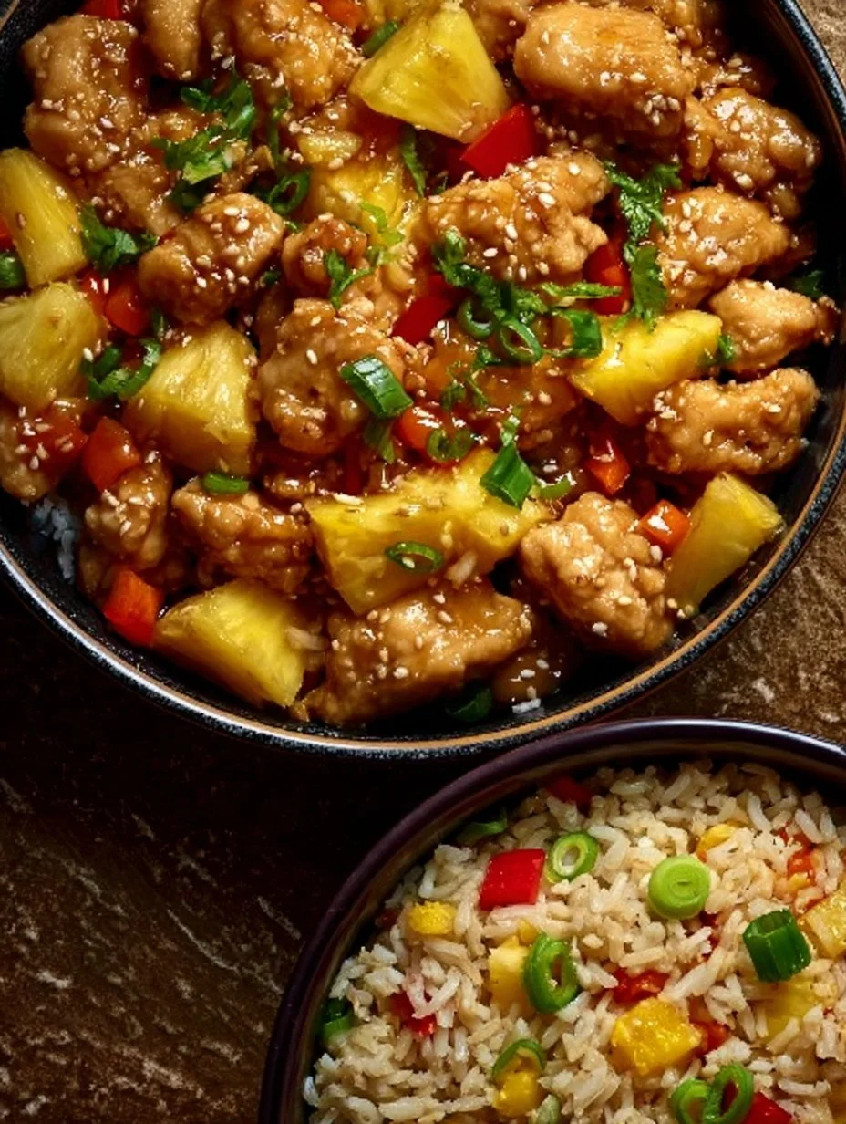 Pineapple Chicken and Rice