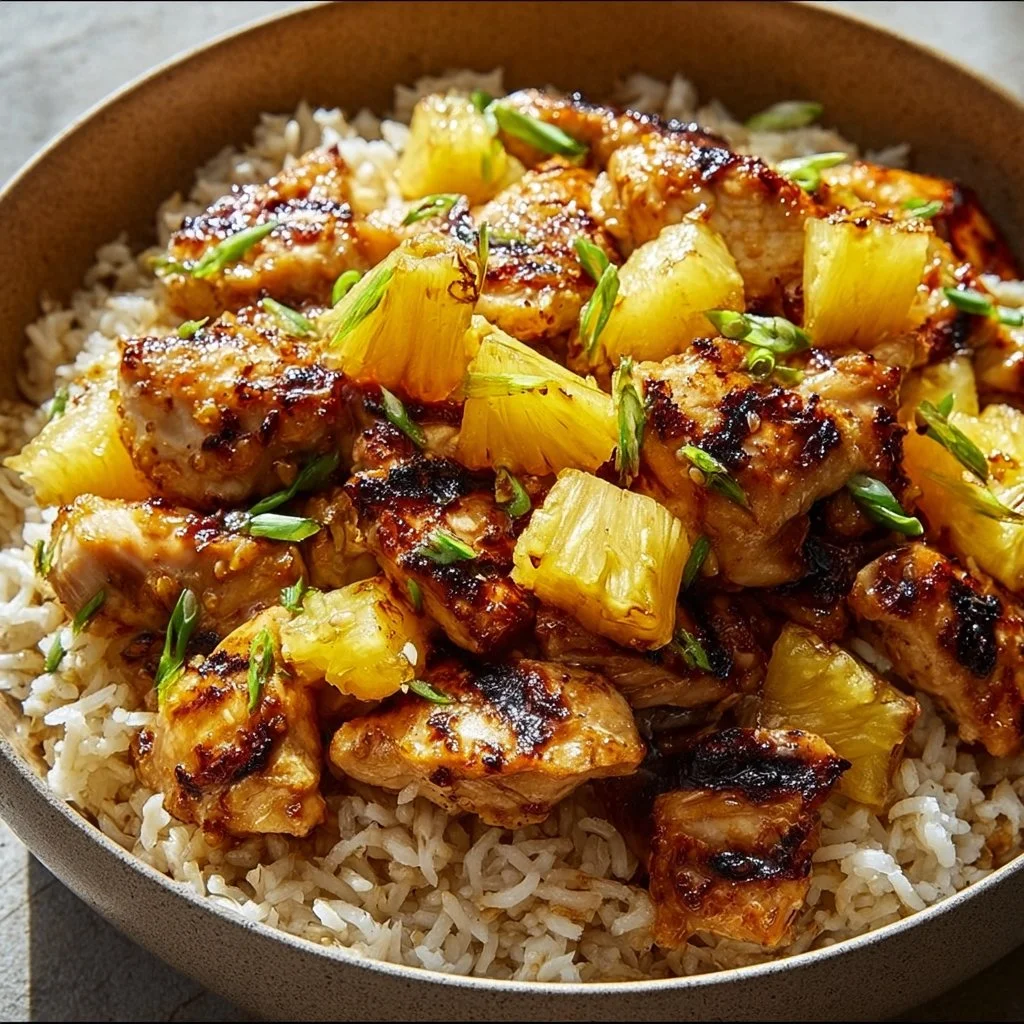 Pineapple Chicken and Rice