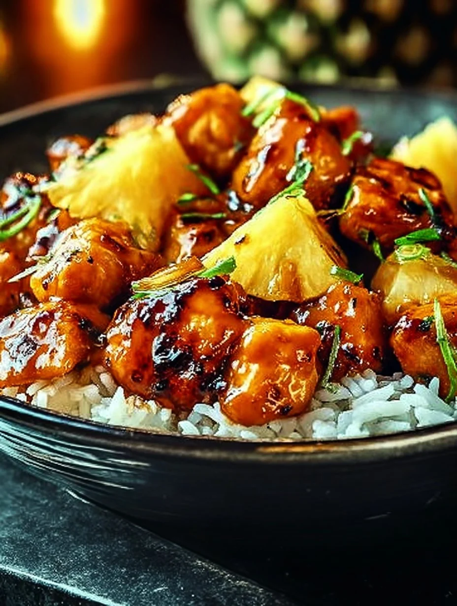 Pineapple Chicken and Rice: A Sweet and Savory Weeknight Favorite
