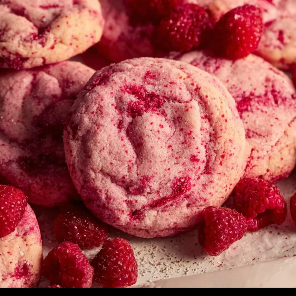 Raspberry Sugar Cookies