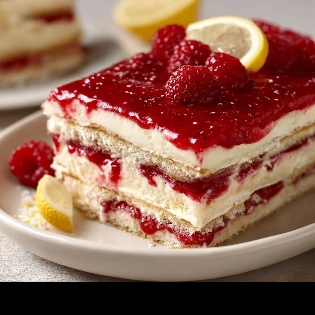 Raspberry Tiramisu