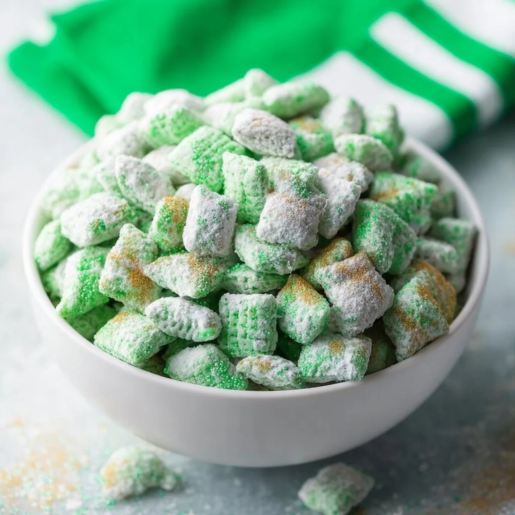 Saint Patrick’s Day Puppy Chow Recipe