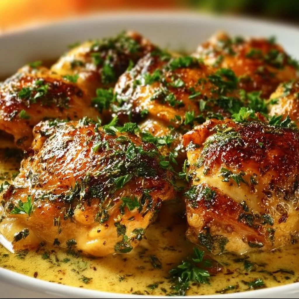 Savor Irish Chicken in Whiskey Cream Sauce for Cozy Nights