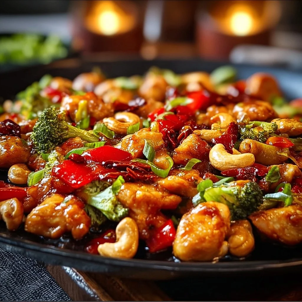 Sheet Pan Cashew Chicken