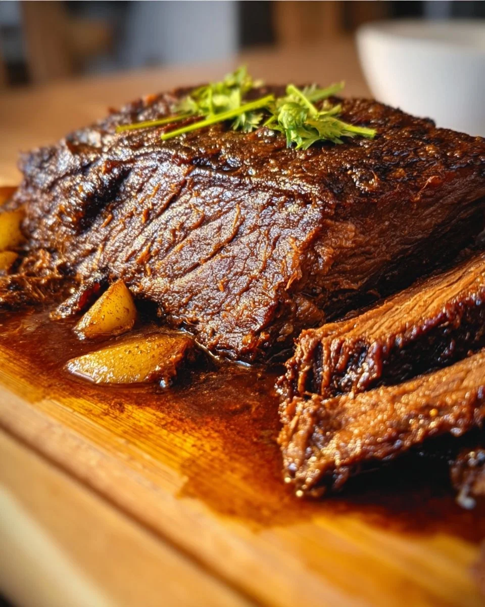 Slow Cooked Beef Brisket – Tender, Soul-Warming Perfection