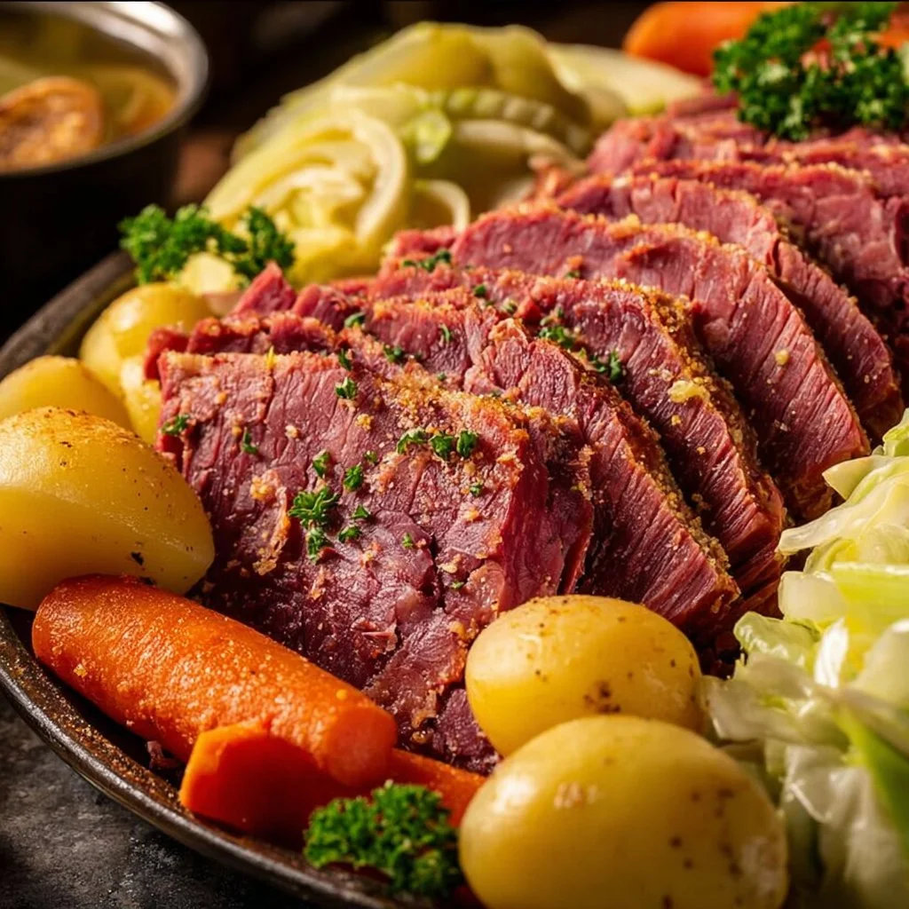 Slow Cooker Corned Beef and Cabbage