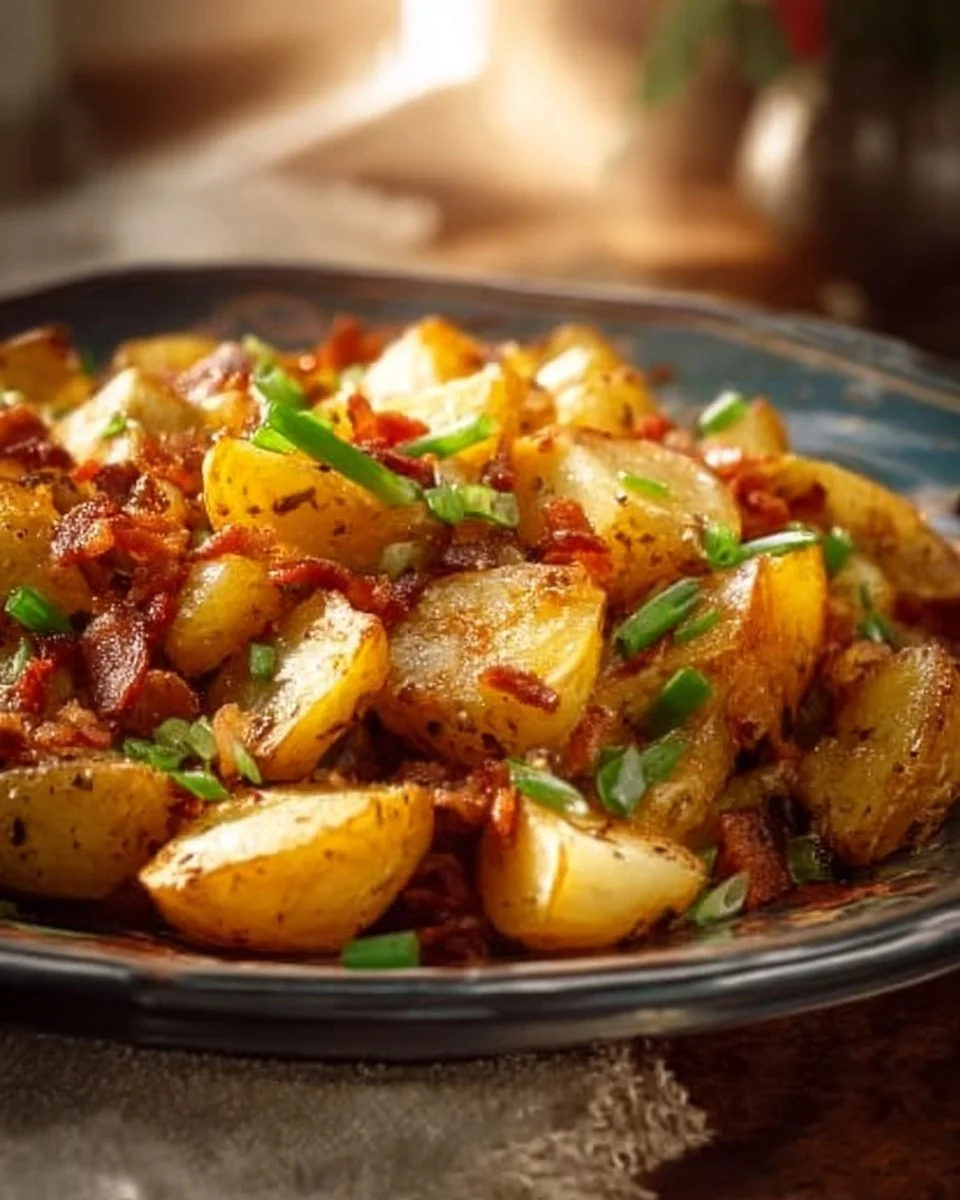 Southern Home Fries with Peppers and Onions (Air Fryer)