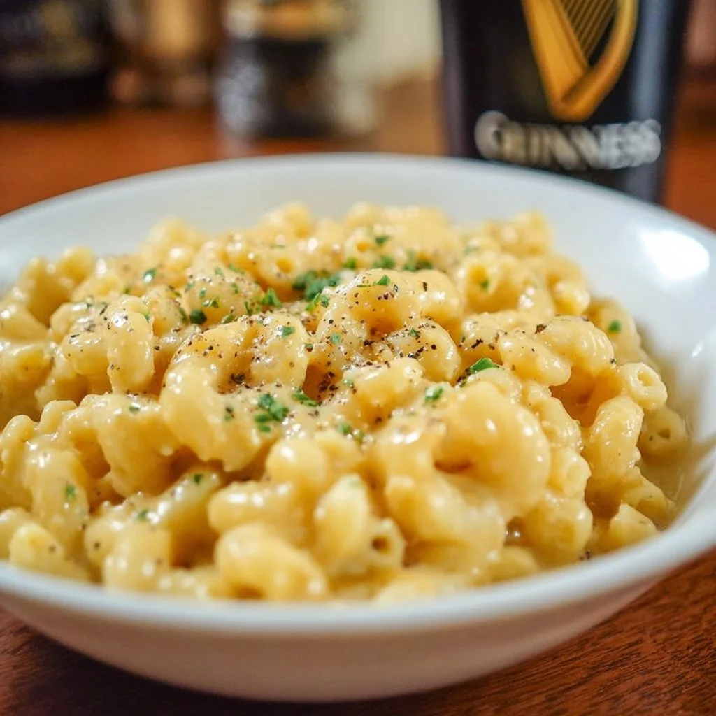 Stovetop Mac and Cheese with Guinness
