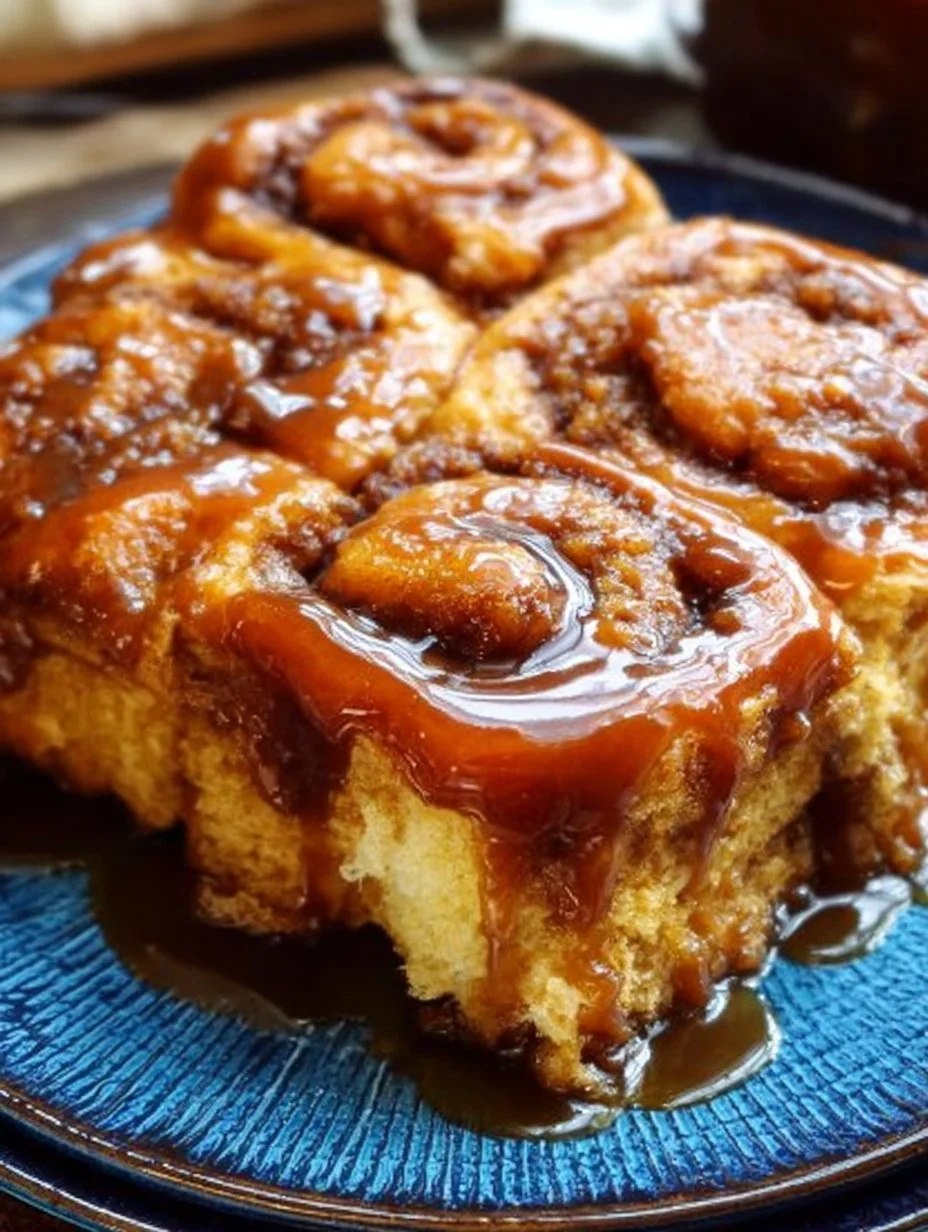 Stupid Easy Homemade Caramel Rolls