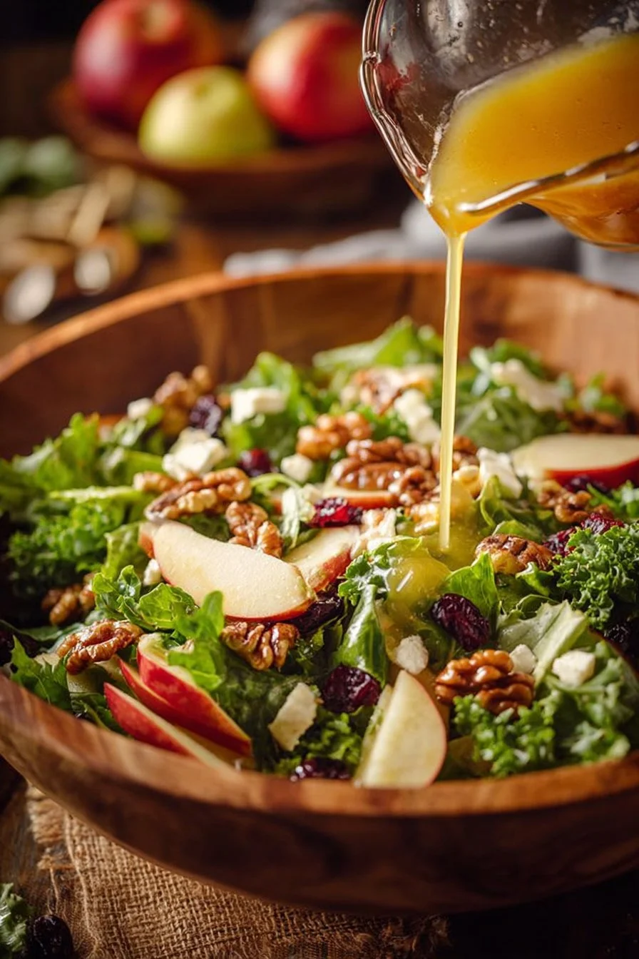 Apple Cranberry Walnut Salad