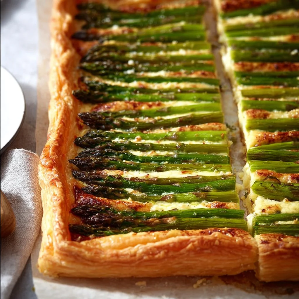 Asparagus Gruyere Tart