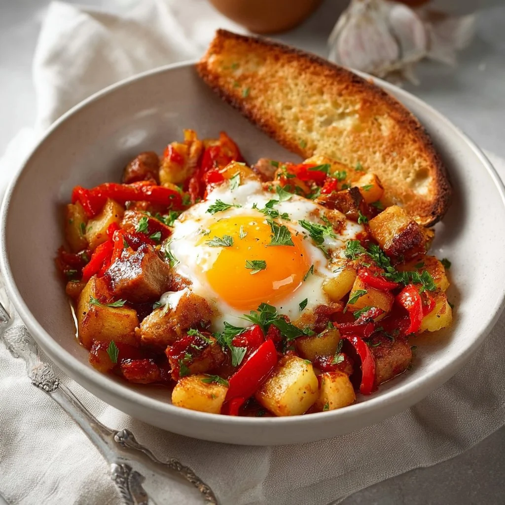 Baked Sausage Breakfast Hash Recipe