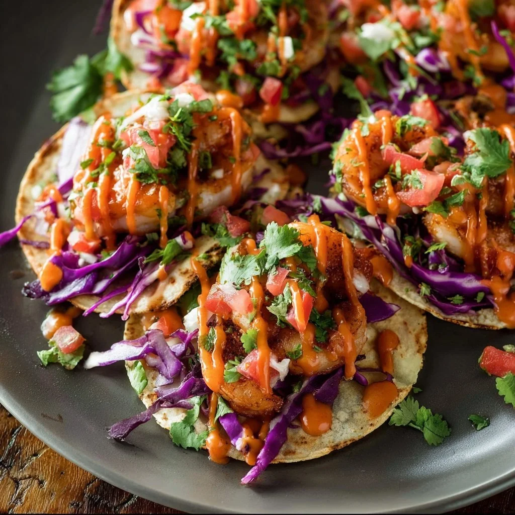 Bang Bang Shrimp Tacos