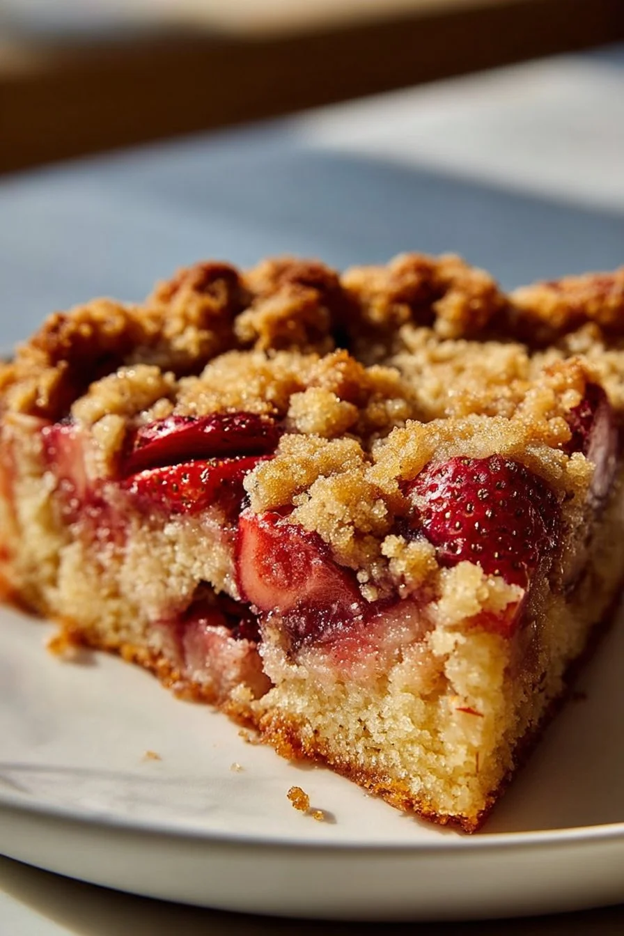 Best Rhubarb Cobbler Cake