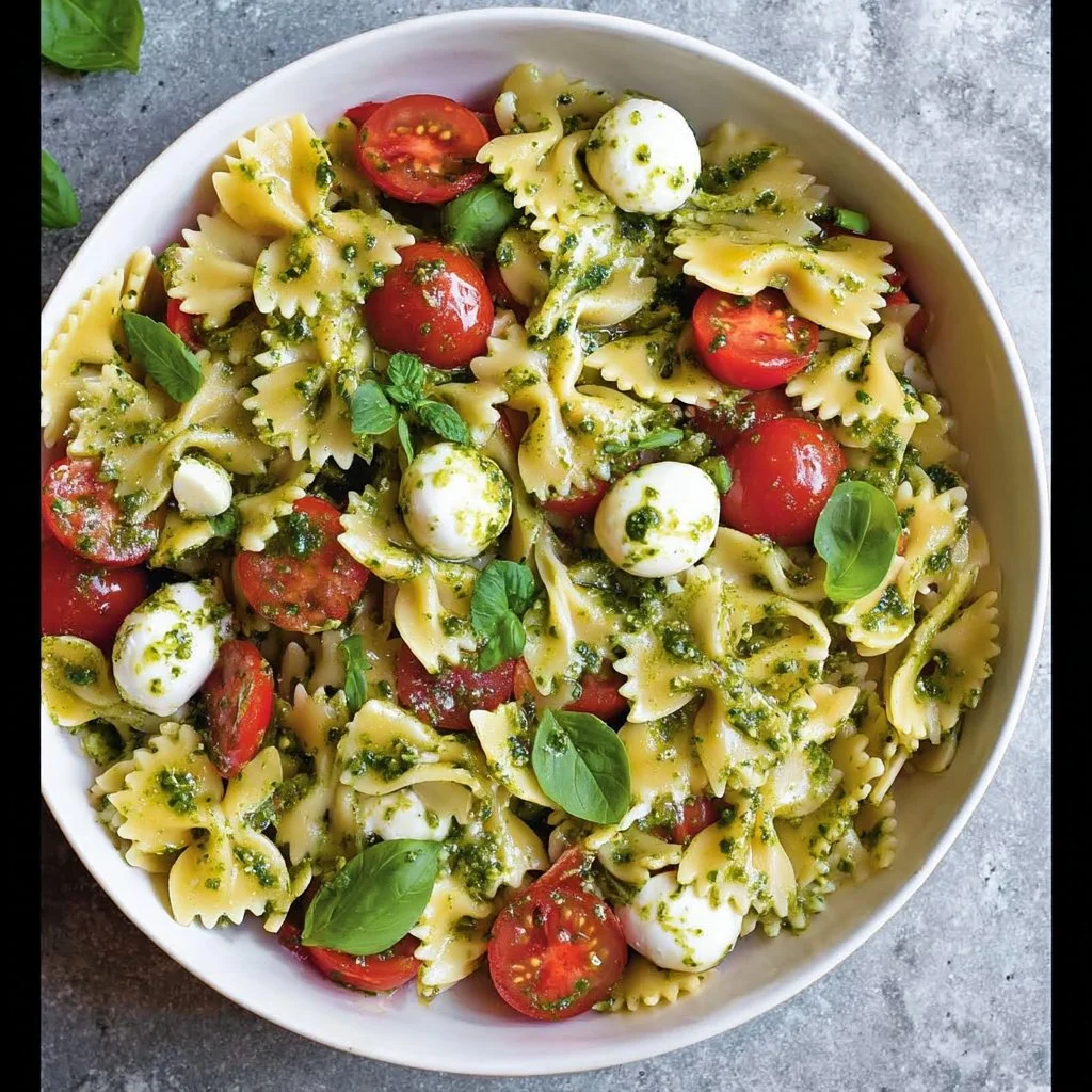 Colorful Bow Tie Pasta Salad