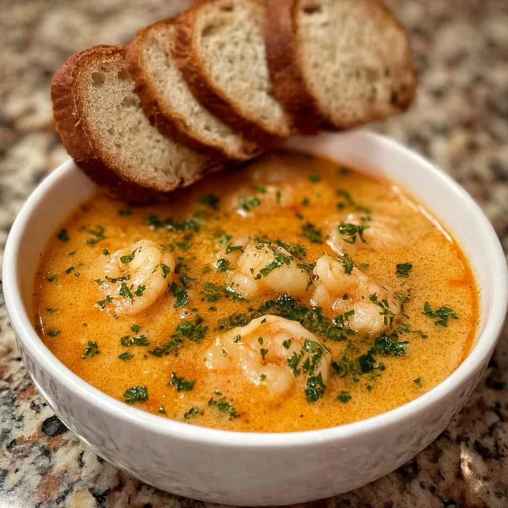 Creamy Crab and Shrimp Seafood Bisque