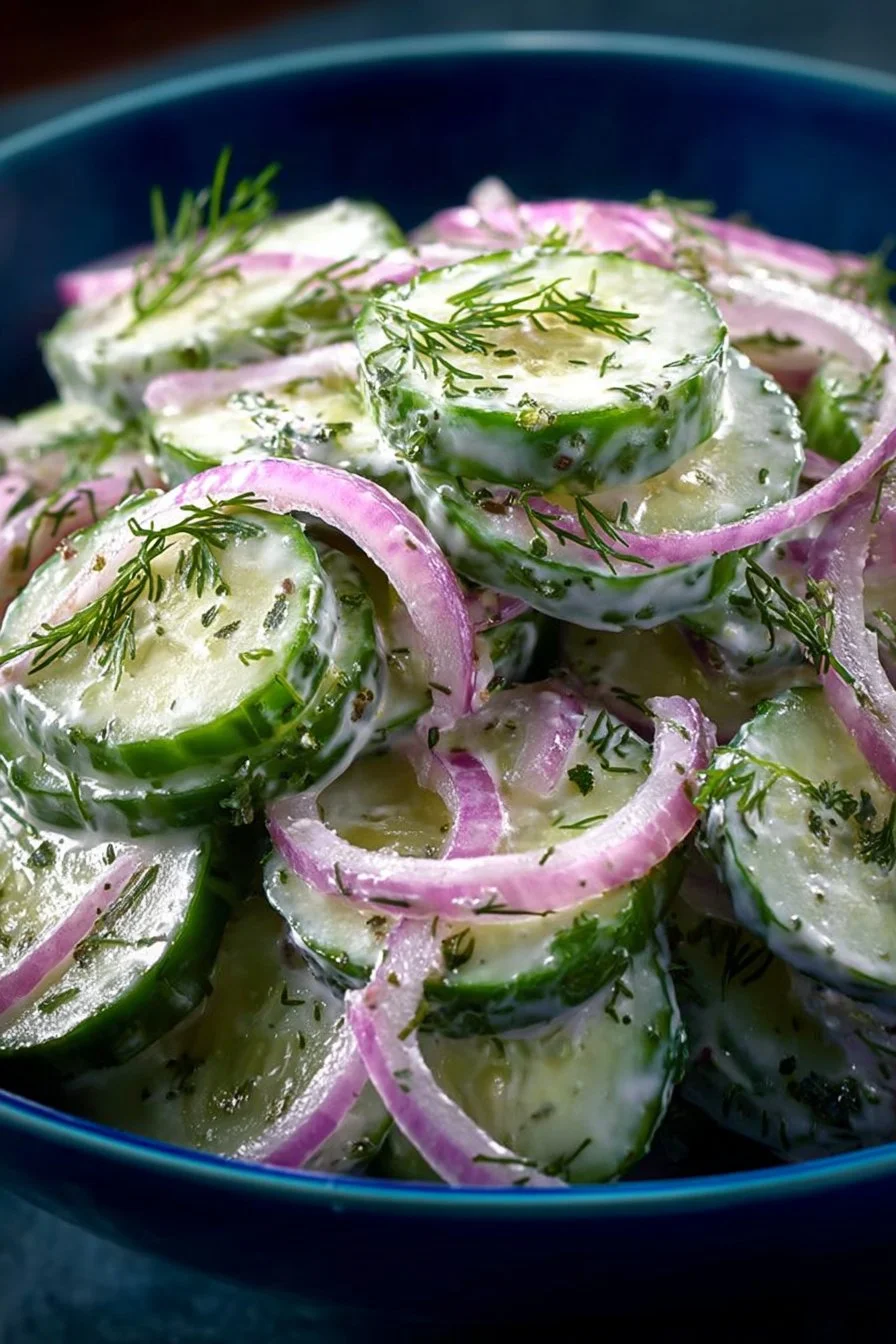 Creamy Cucumber Salad