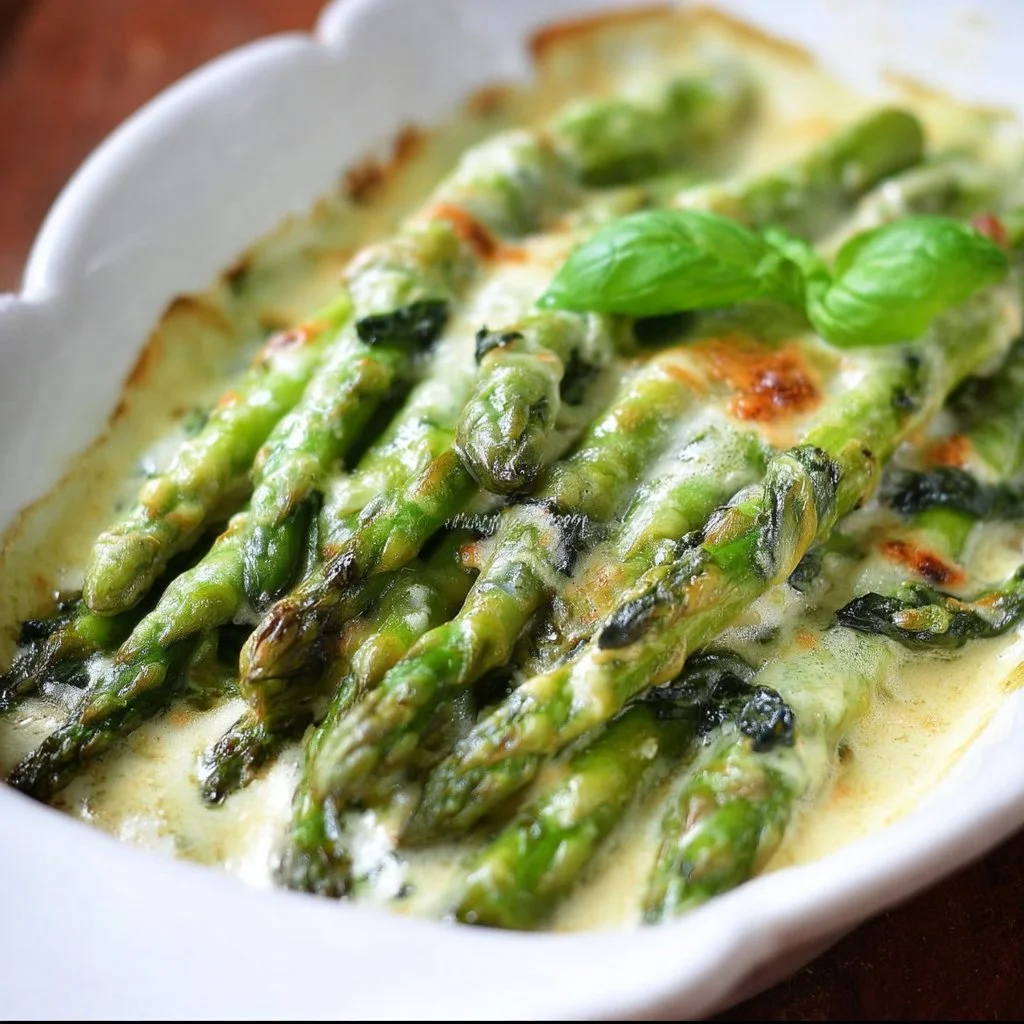 Creamy Italian Asparagus