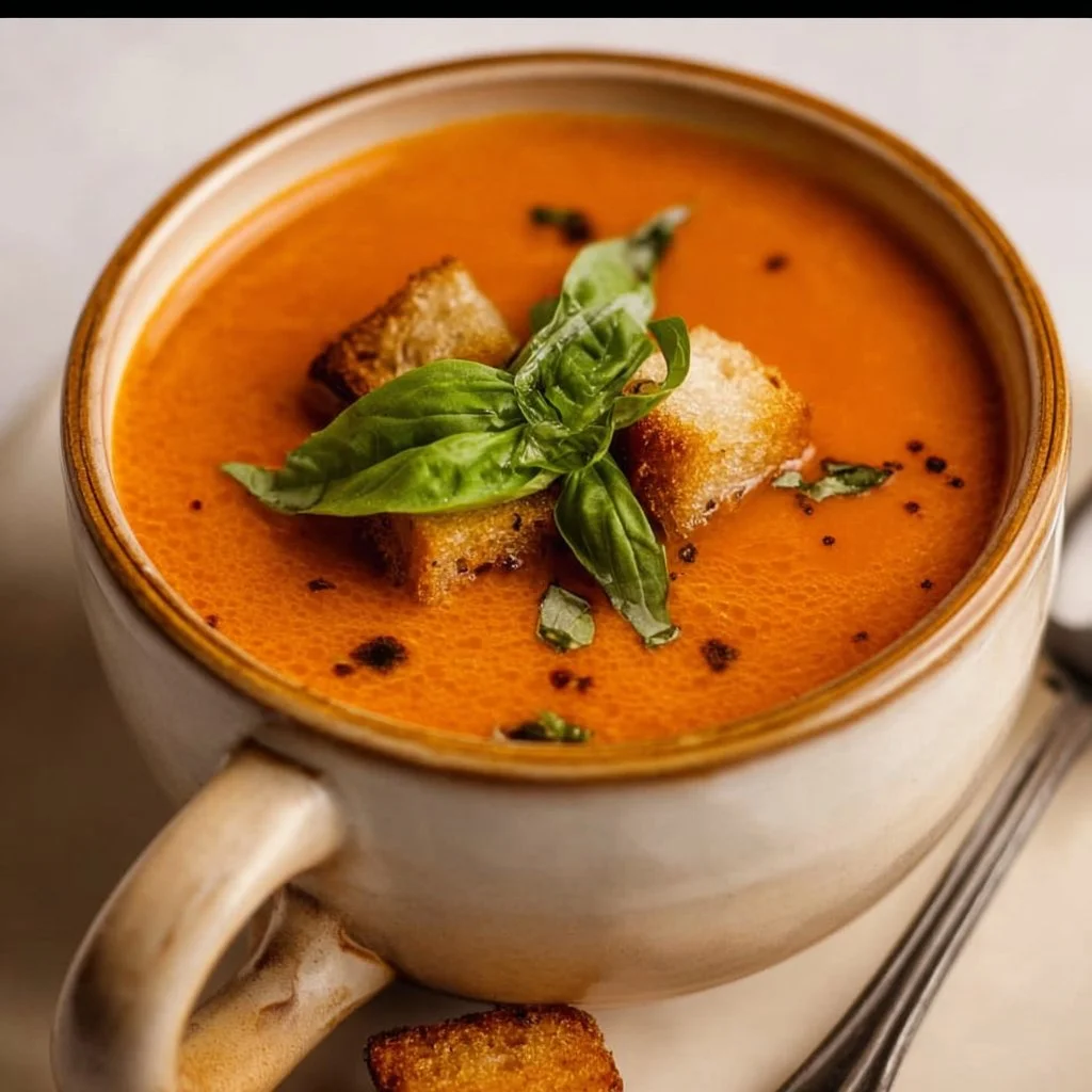 Creamy Tomato Basil Soup