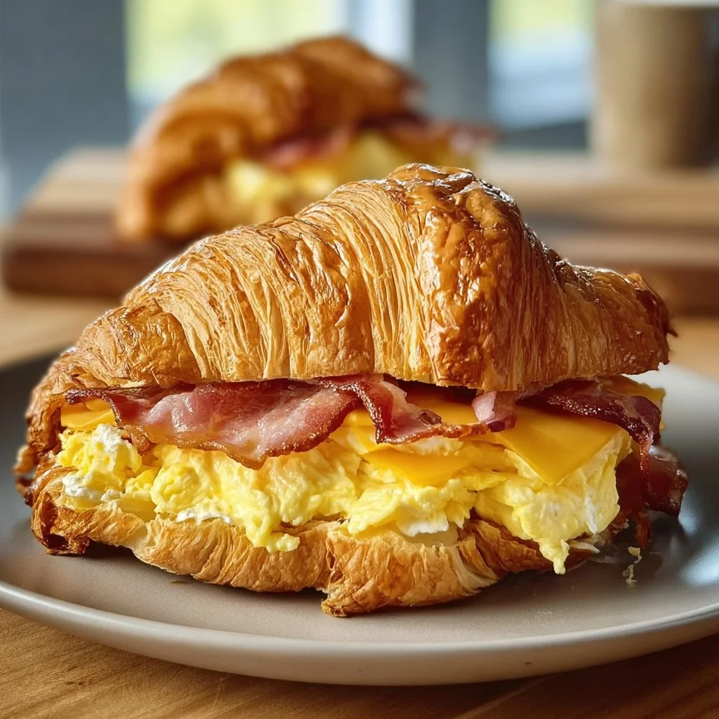 Croissant Breakfast Sandwiches