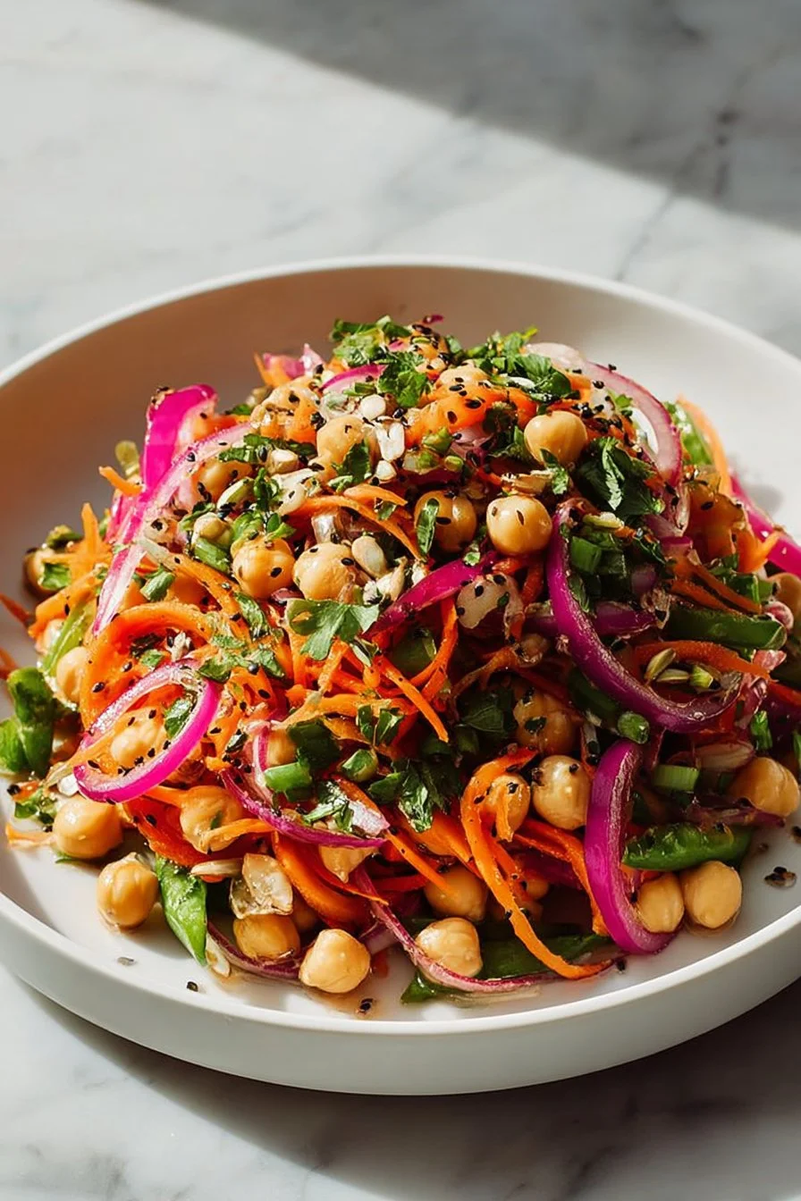 Crunchy Thai Chickpea Salad