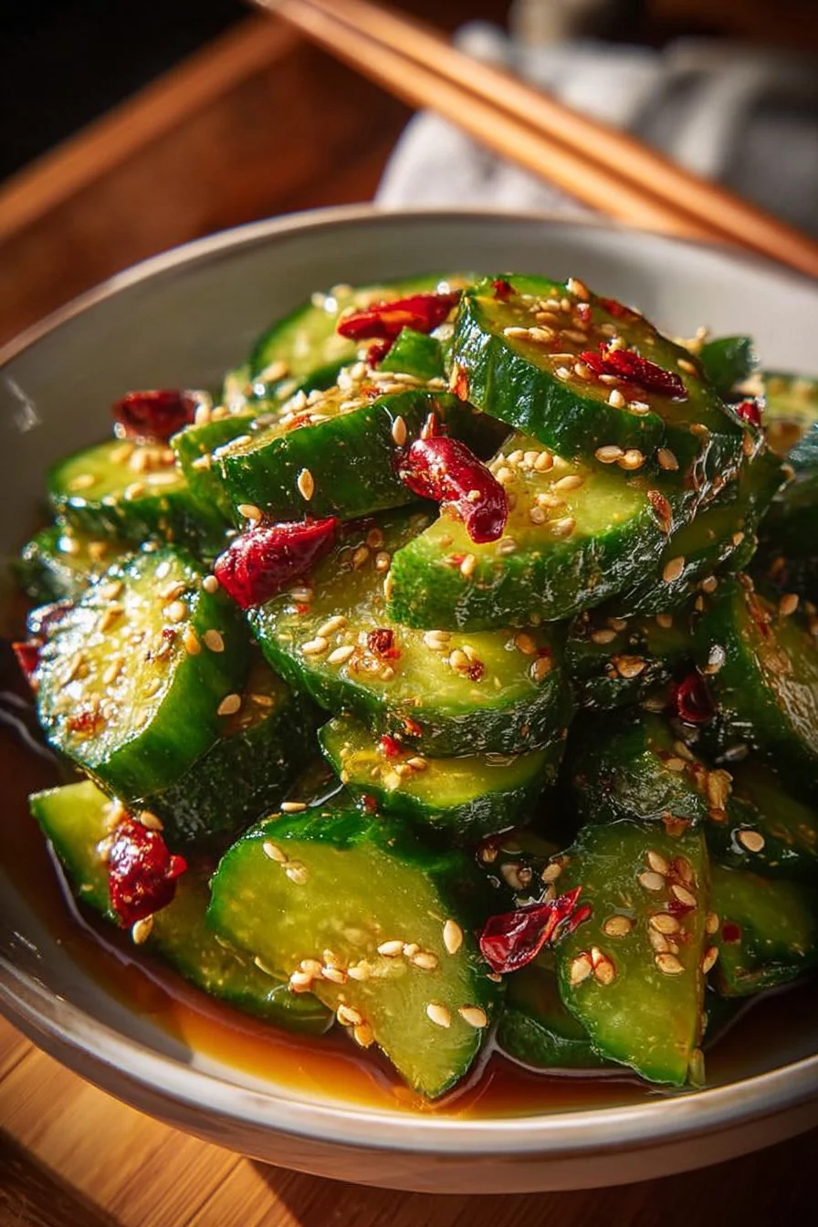 Easy Asian Cucumber Salad