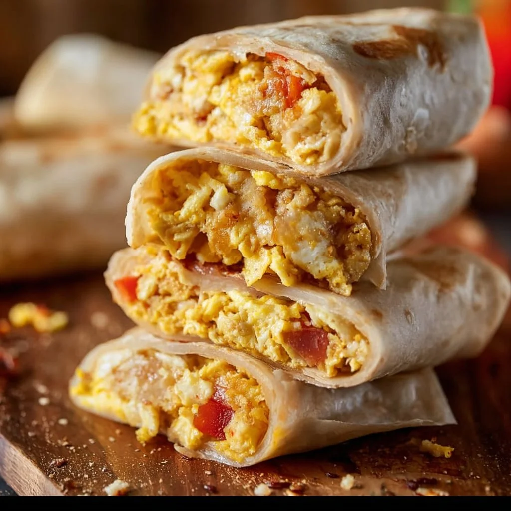 Easy Breakfast Burritos