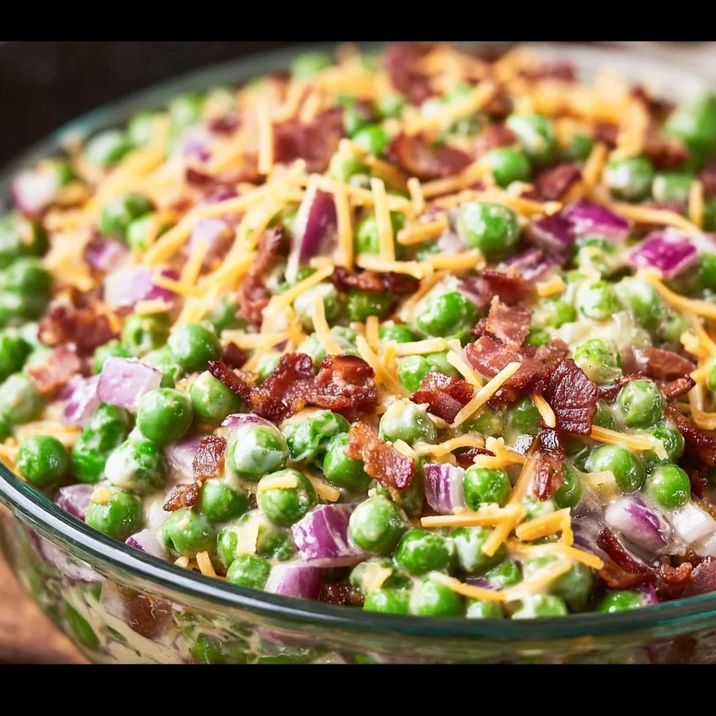 Easy English Pea Salad